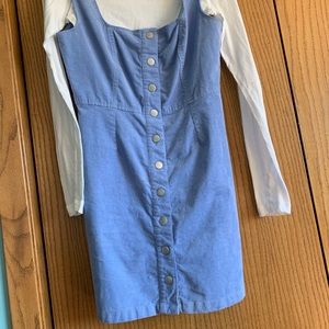 urban outfitters dress and long sleeve